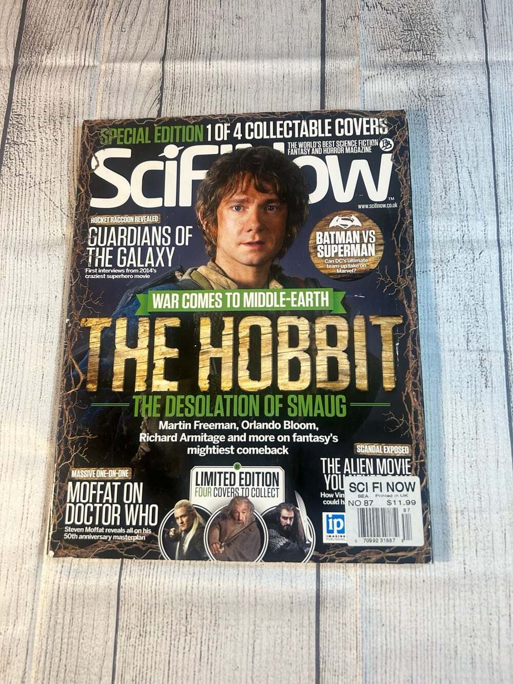 SciFiNow Magazine Issue 87 Special Edition The Hobbit The Desolation of Smaug Co